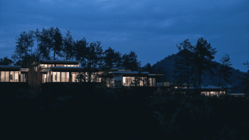 绿城第一个现代山地别墅“安吉桃花源未来山”